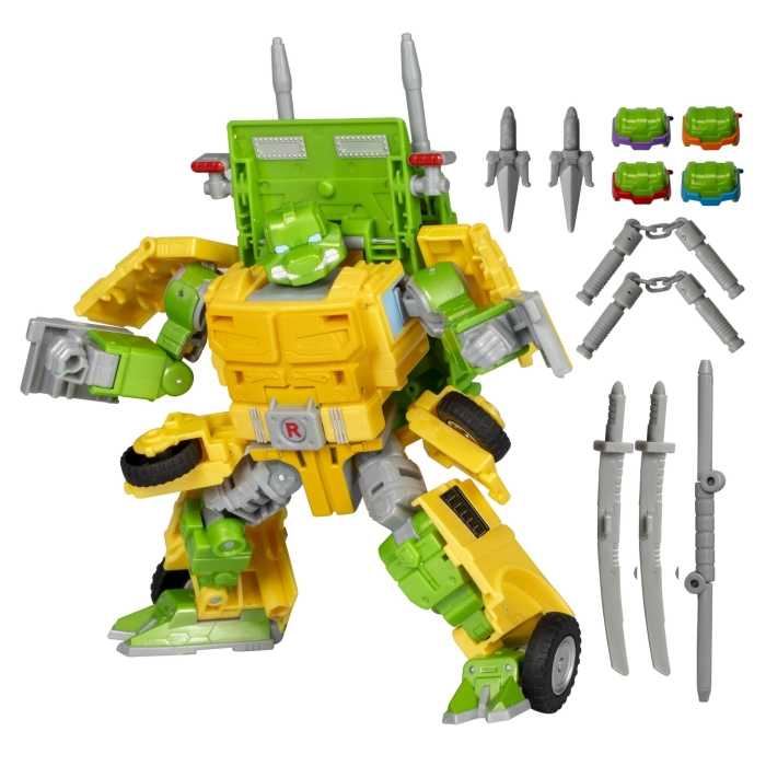 Transformers - Collaborative: Teenage Mutant Ninja Turtles x Transformers Party Wallop Figure