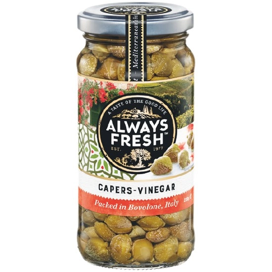 Always Fresh Capers in Vinegar 230g