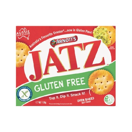 Arnott’s Gluten Free Jatz Cracker Biscuits 130g