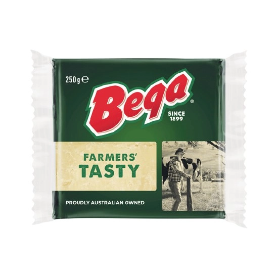 Bega Block, Grated or Sliced Cheese 250-300g – Excludes Lactose Free