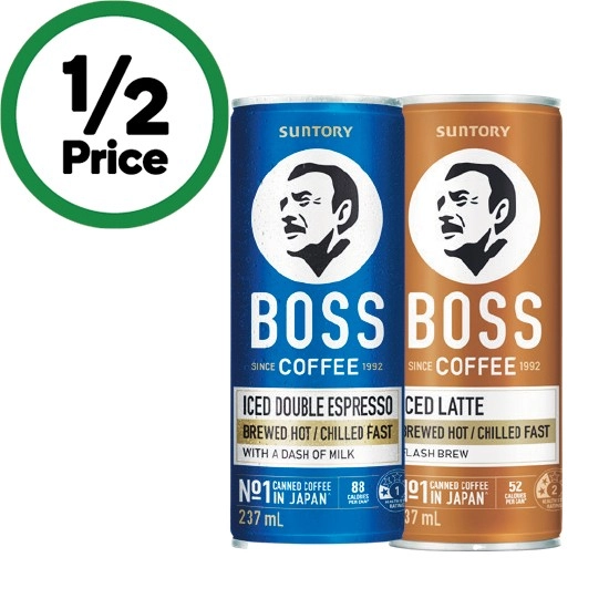 Boss Iced Coffee 237ml – From the Fridge