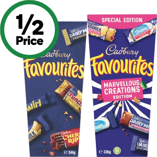 Cadbury Favourites 336-340g