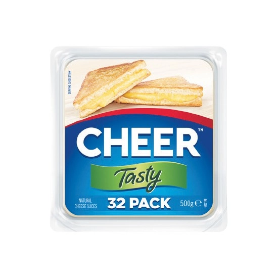 Cheer Cheese Slices 500g