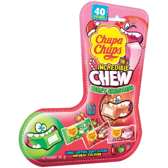 Chupa Chups Incredible Chew Christmas Stocking 140g