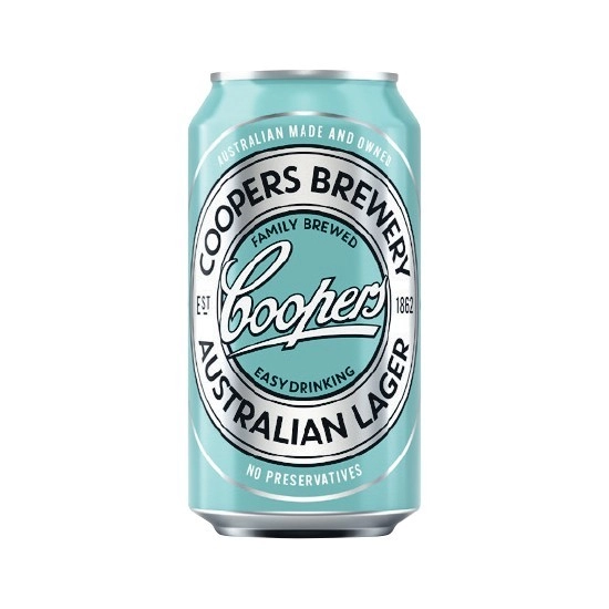 Coopers Australian Lager Cans 6x375ml