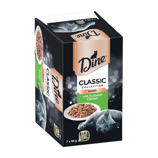 Dine Daily Wet Cat Food 85g x Pk 7