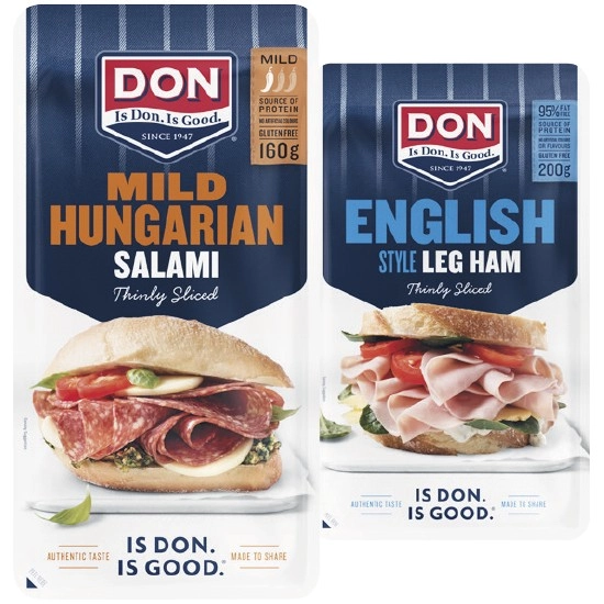 Don Sliced Meats 160-200g – From the Fridge