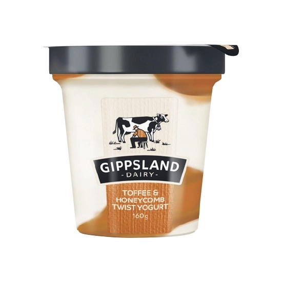 Gippsland Dairy Twist Yoghurt 160g – From the Fridge