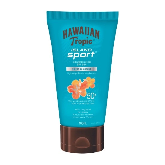 Hawaiian Tropic Island Sport Sunscreen Lotion SPF50+ 180mlΔ