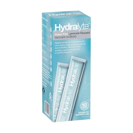 Hydralyte Electrolyte Ice Block Pk 16~