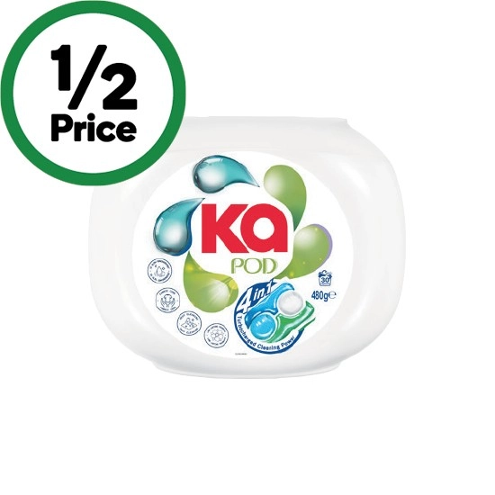 Ka Pod 4 in 1 Laundry Capsules Pk 30