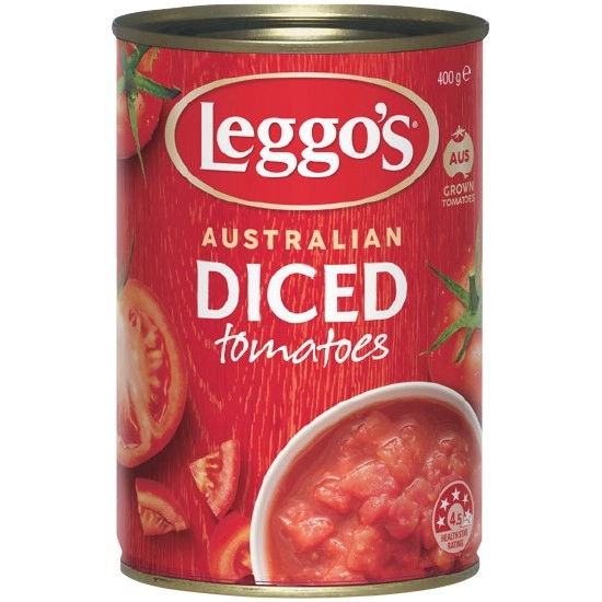 Leggo’s Diced or Crushed Tomatoes 400-410g