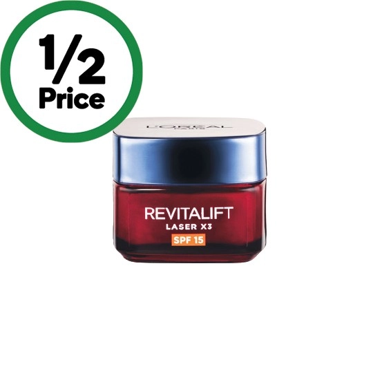 L’Oreal Paris Revitalift Laser X3 SPF15 Cream 50mlΔ