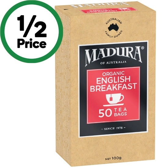 Madura Organic Tea Pk 50