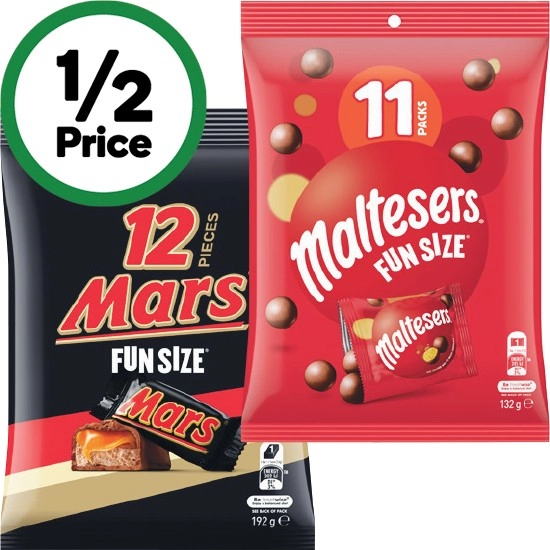 Mars Chocolate Sharepacks 132-192g