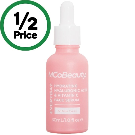 MCoBeauty Everyday Hydrating Hyaluronic Acid & Vitamin C Face Serum 30ml