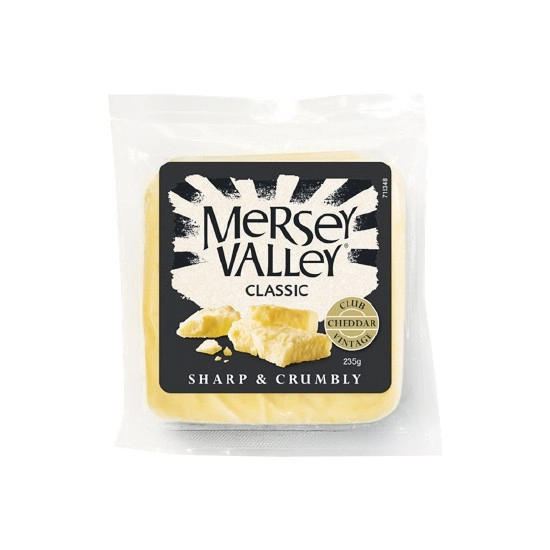 Mersey Valley Cheddar Varieties 235g – From the Deli