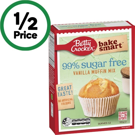 NEW Betty Crocker Sugar Smart Muffin Mix 320g