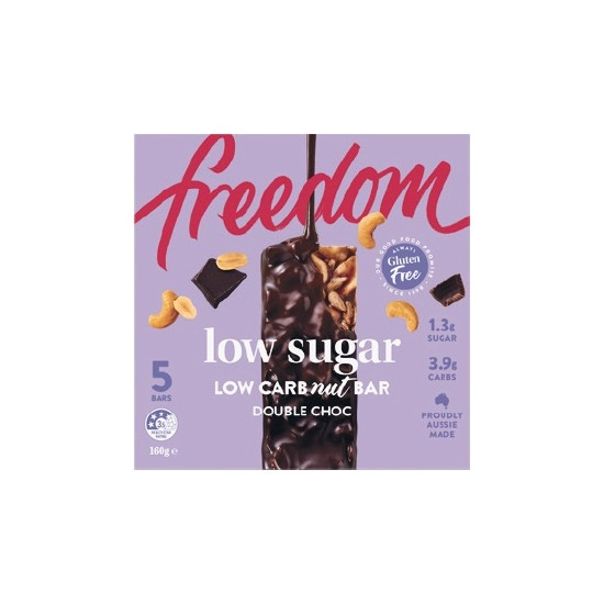 NEW Freedom Low Sugar Protein Bar 160-190g Pk 5 – From the Health Food Aisle