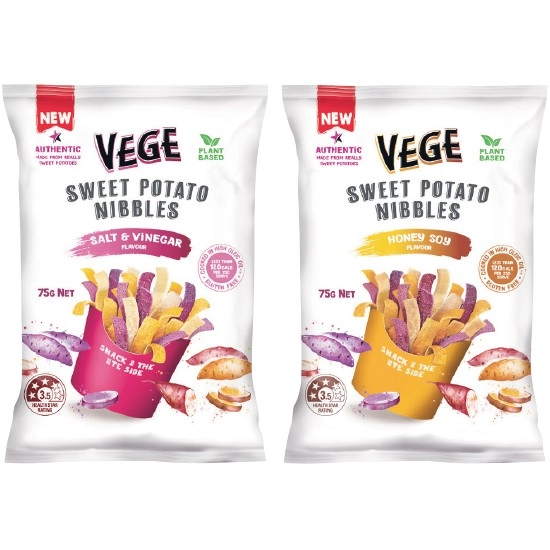 NEW Vege Nibbles 75g – From the Health Food Aisle