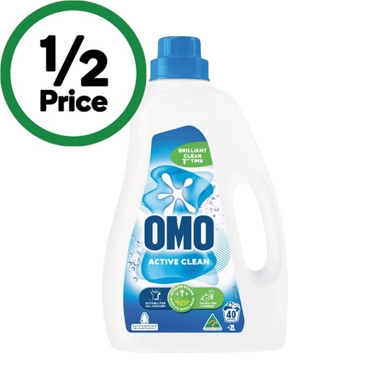 OMO Laundry Liquid 2 Litre or Powder 2 kg