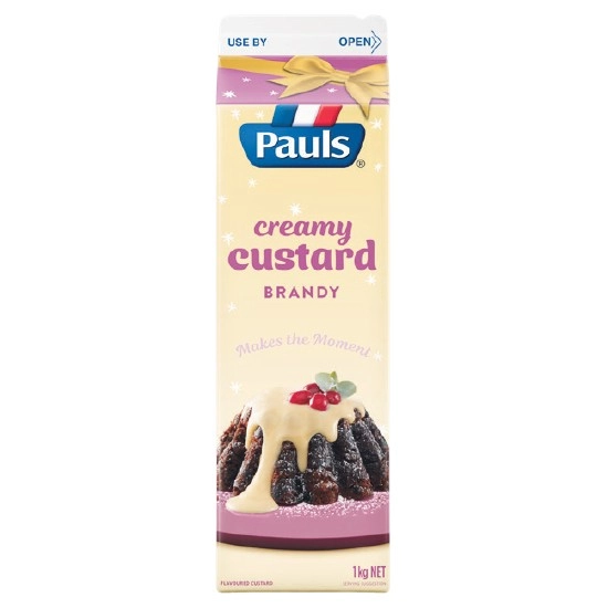 Pauls Flavoured Custard 1 kg – From the Fridge