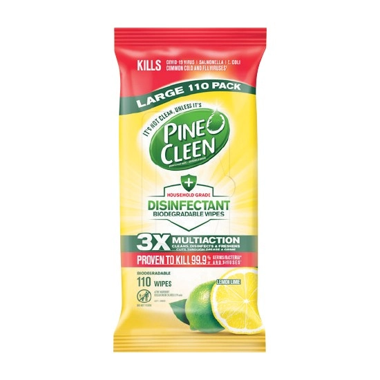 Pine O Cleen Disinfectant Wipes Pk 110