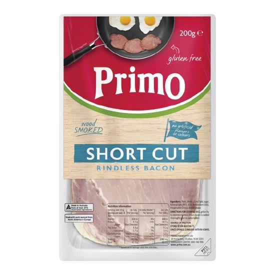 Primo Bacon 200g – From the Fridge