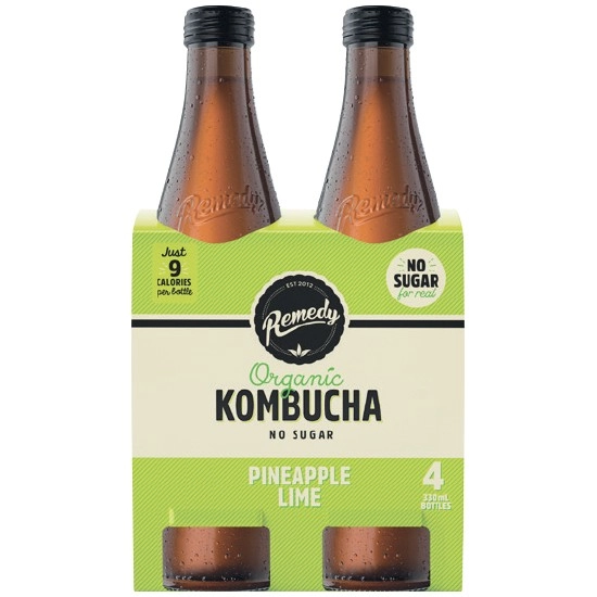 Remedy Kombucha 4 x 330ml