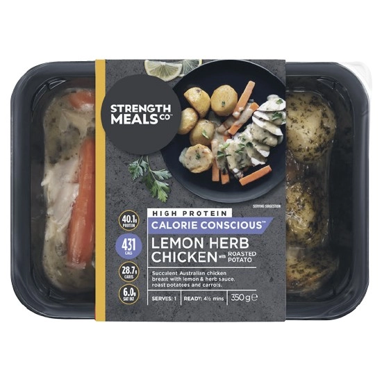 Strength Meals Co Ready Meals 350g – From the Fridge