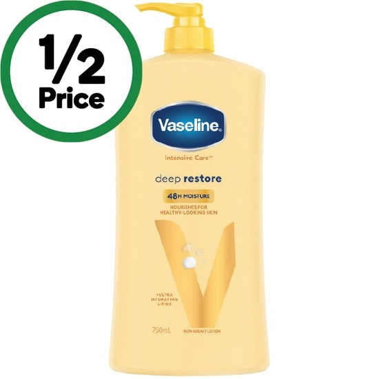 Vaseline Intensive Care Body Lotion 750ml