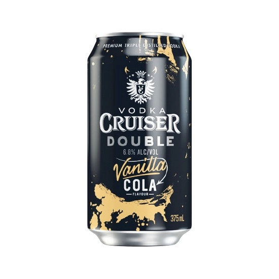 Vodka Cruiser Double Vanilla Cola Cans 4x375ml