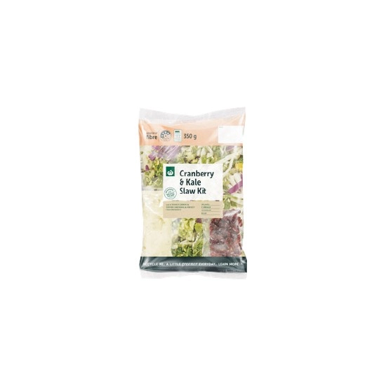 Woolworths Cranberry & Kaleslaw Kit 350g