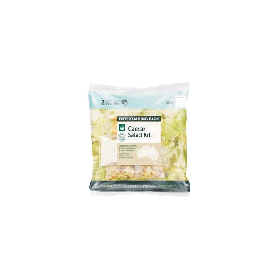 Woolworths Entertainer Caesar Salad Kit 500g