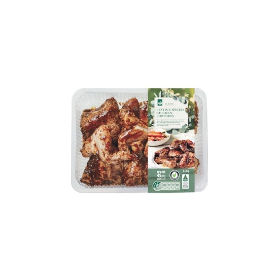 Woolworths Festive Spiced RSPCA Approved Chicken Portions 1.5 kg Pack