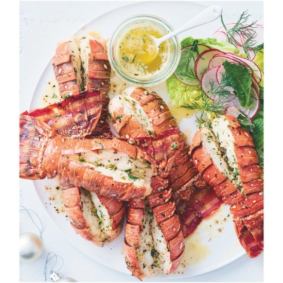 Woolworths Frozen Lobster Tails with Australian Garlic & Herb Butter 3-Pack 380g