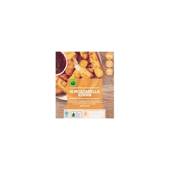 Woolworths Mozzarella Sticks 300g 10-Pack