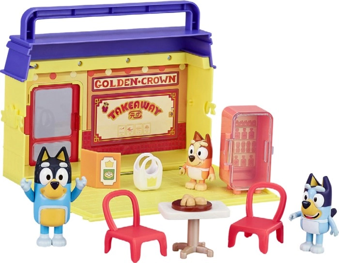 Bluey Takeaway Playset