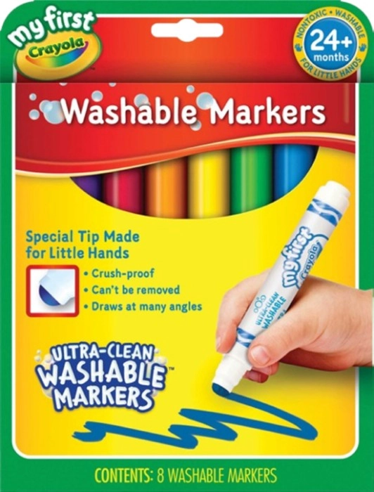 Crayola My First Ultra Clean Washable Markers 8 Pack