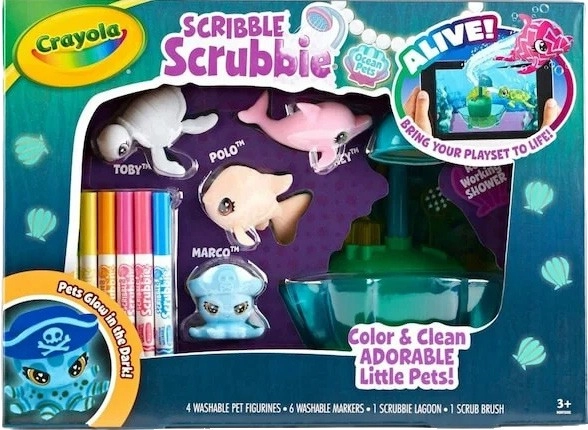 Crayola Scribble Scrubbies Glow Lagoon