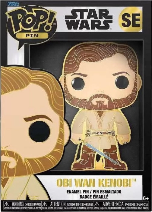 Funko Pop Star Wars Obi Wan Kenobi Enamel Pin