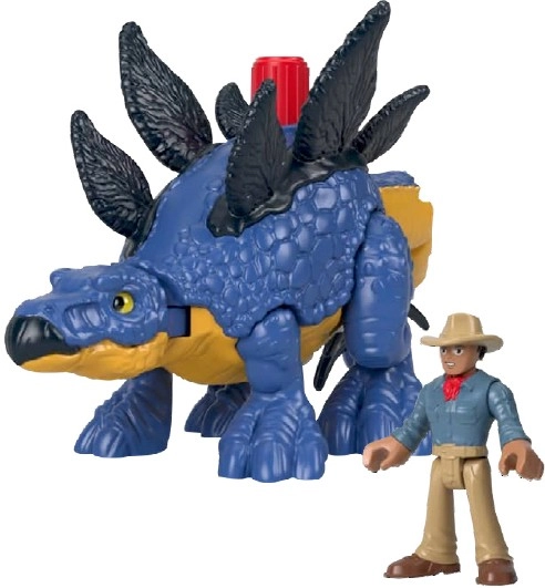 Imaginext Jurassic World Stegosaurus & Dr. Grant