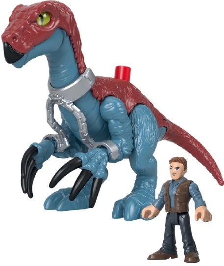 Imaginext Jurassic World Therizinosaurus & Owen