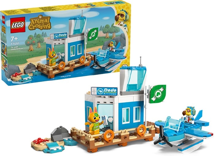 LEGO® Animal Crossing™ Fly with Dodo Airlines 77051