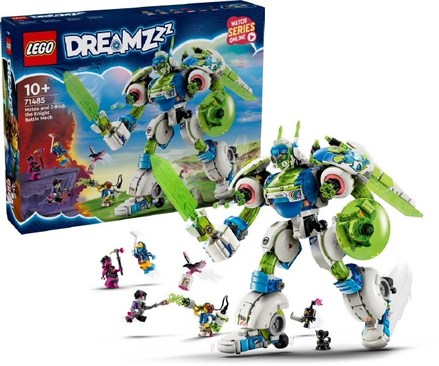 LEGO® DREAMZzz™ Mateo and Z-Blob the Knight Battle Mech 71485