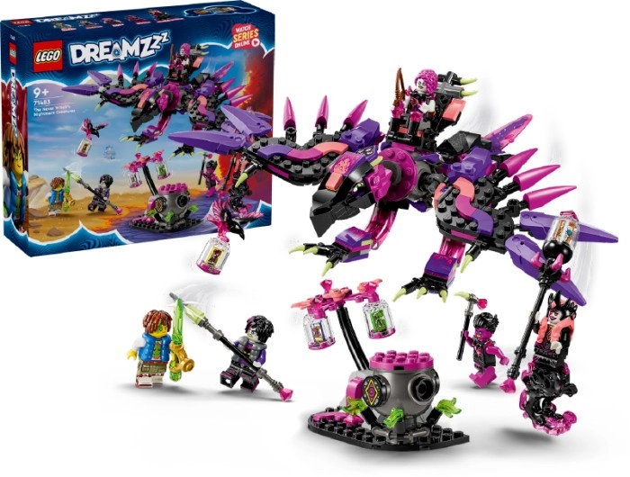 LEGO® DREAMZzz™ The Never Witch's Nightmare Creatures 71483