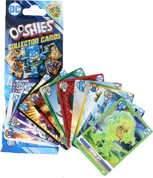 Ooshies DC Trading Cards Starter Pack