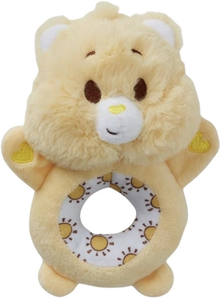 Re-Softables: Care Bears Baby Rattle Funshine Bear