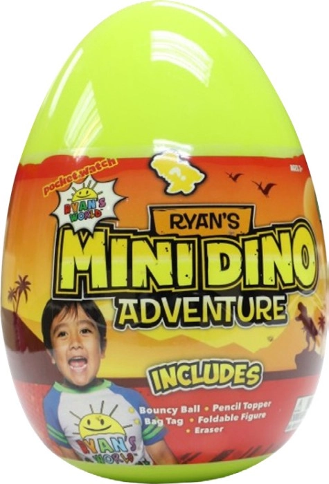 Ryan's World Mini Dino Adventure Egg