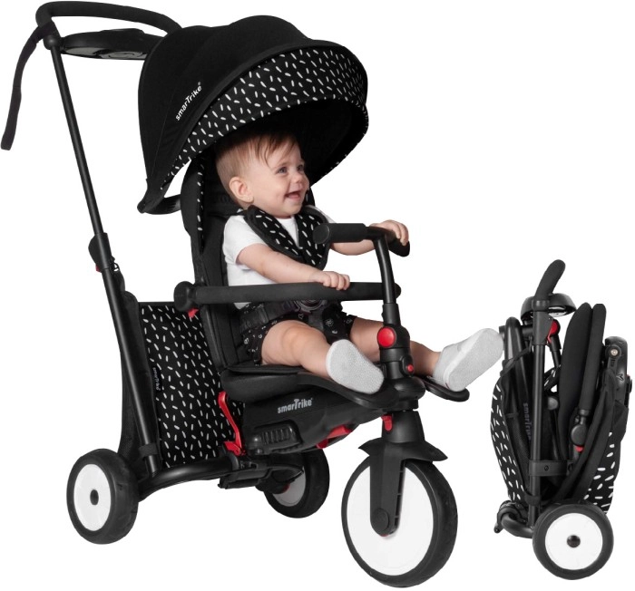 SmarTrike STR5 Stroller - Black & White